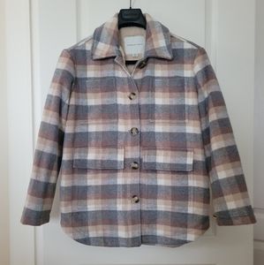 AE Brushed Oversized Shacket